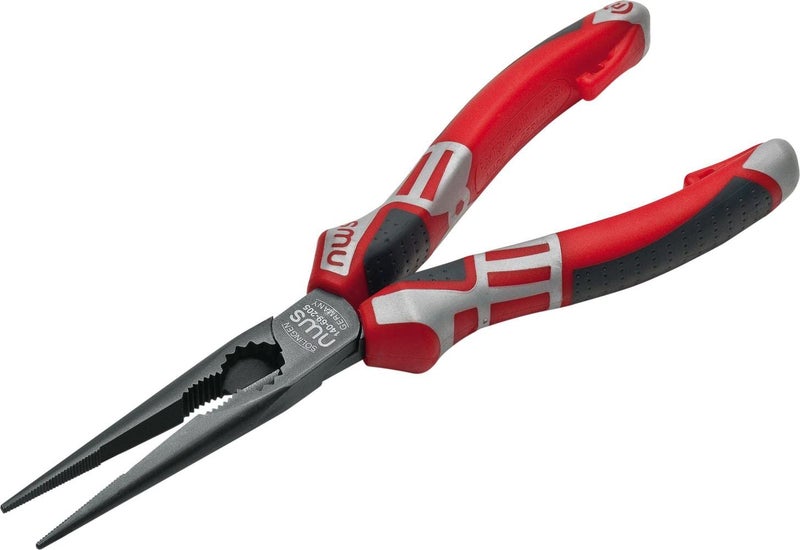 NWS 140-69-170 - Alicate Boca semiredonda recta Serie 69 Largo 170 mm, Red - Image 1